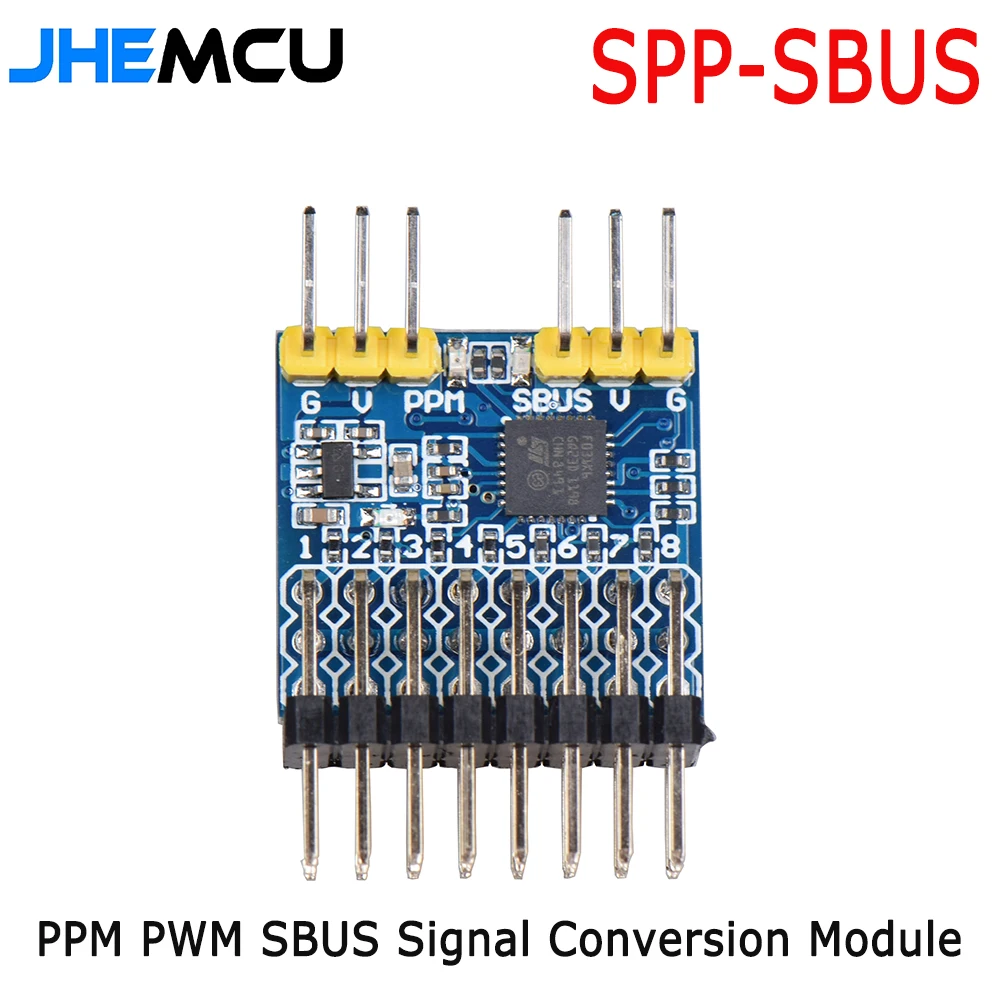 Receiver Sbus 8Ch - Module de conversion de signal JHEMCU