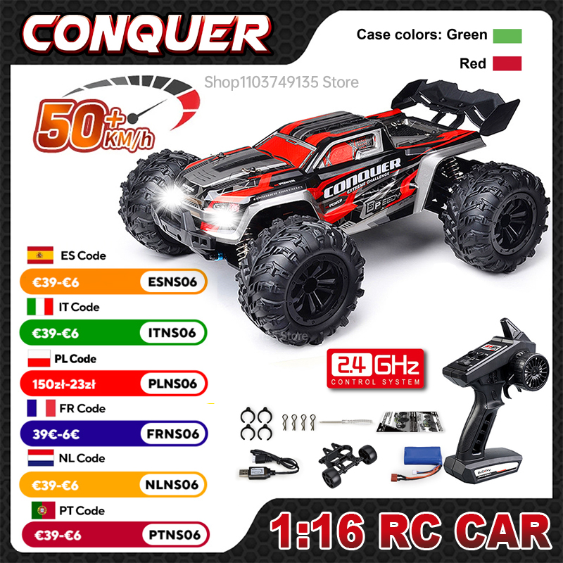 Rc Hobby Grade Truck - WLtoys 1:16 échelle grande voiture RC