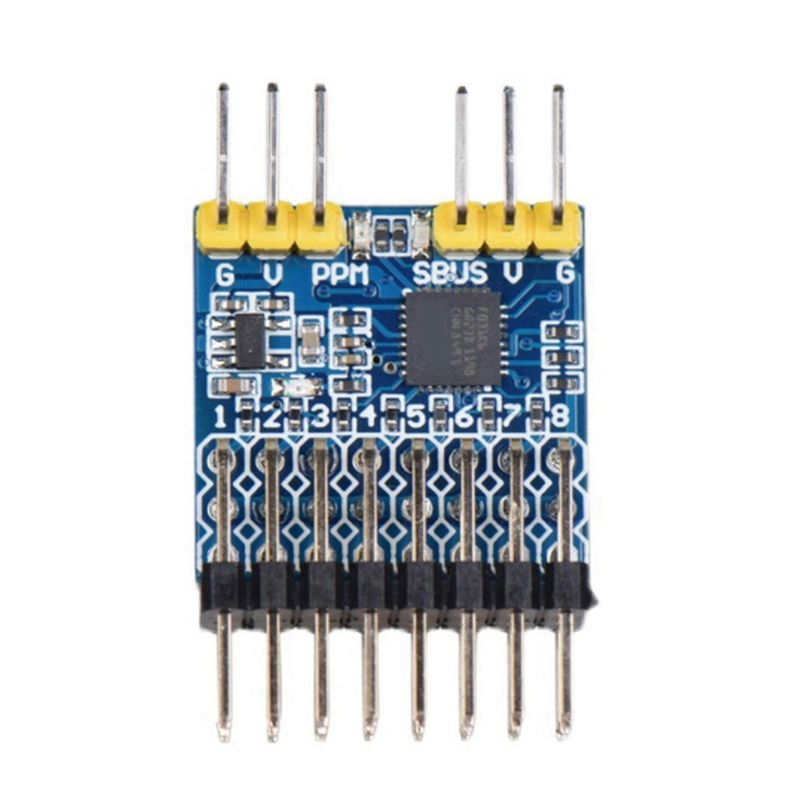 Receiver Sbus 8Ch - Convertisseur AS96-SPP-SBUS 8CH pour signal PPM