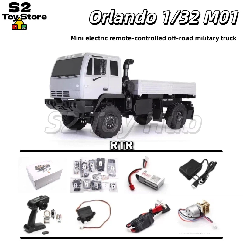 Rc Hobby Grade Truck - Camion militaire RC Orlandoo Hunter OH32M01