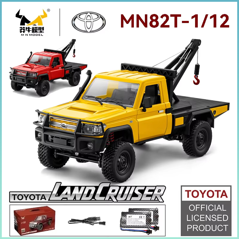 Rc Hobby Grade Truck - 1:12 MN82T Rc voiture skymaker rétro