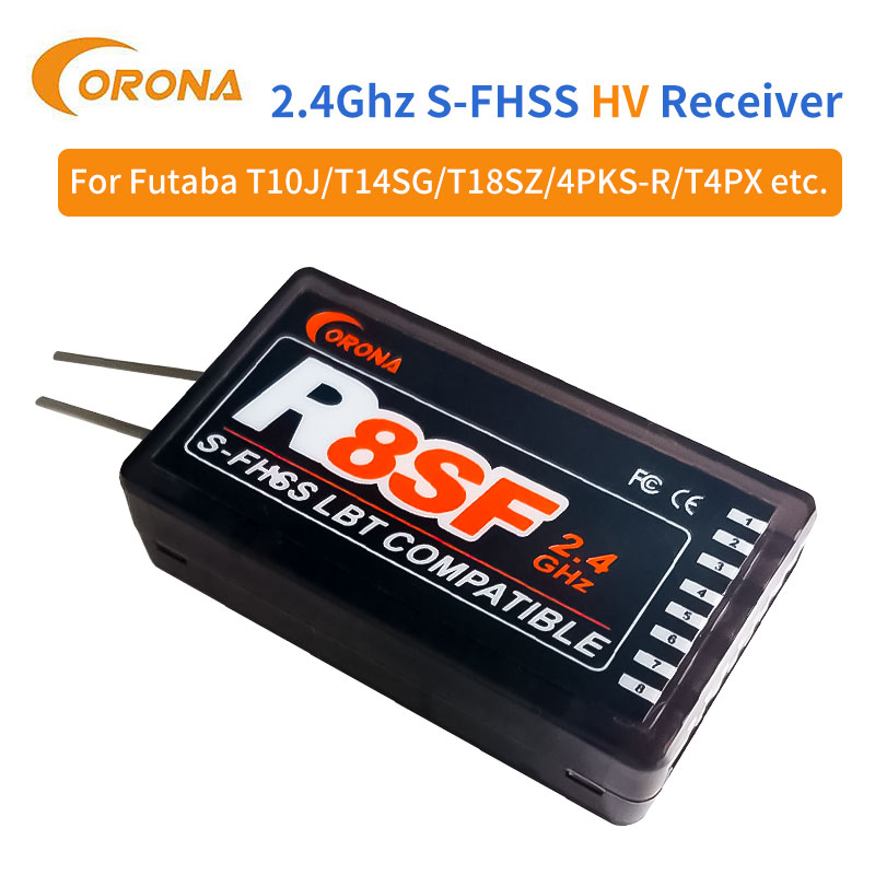 Receiver Sbus 8Ch - Récepteur RC Corona R8SF 8CH 2.4GHz