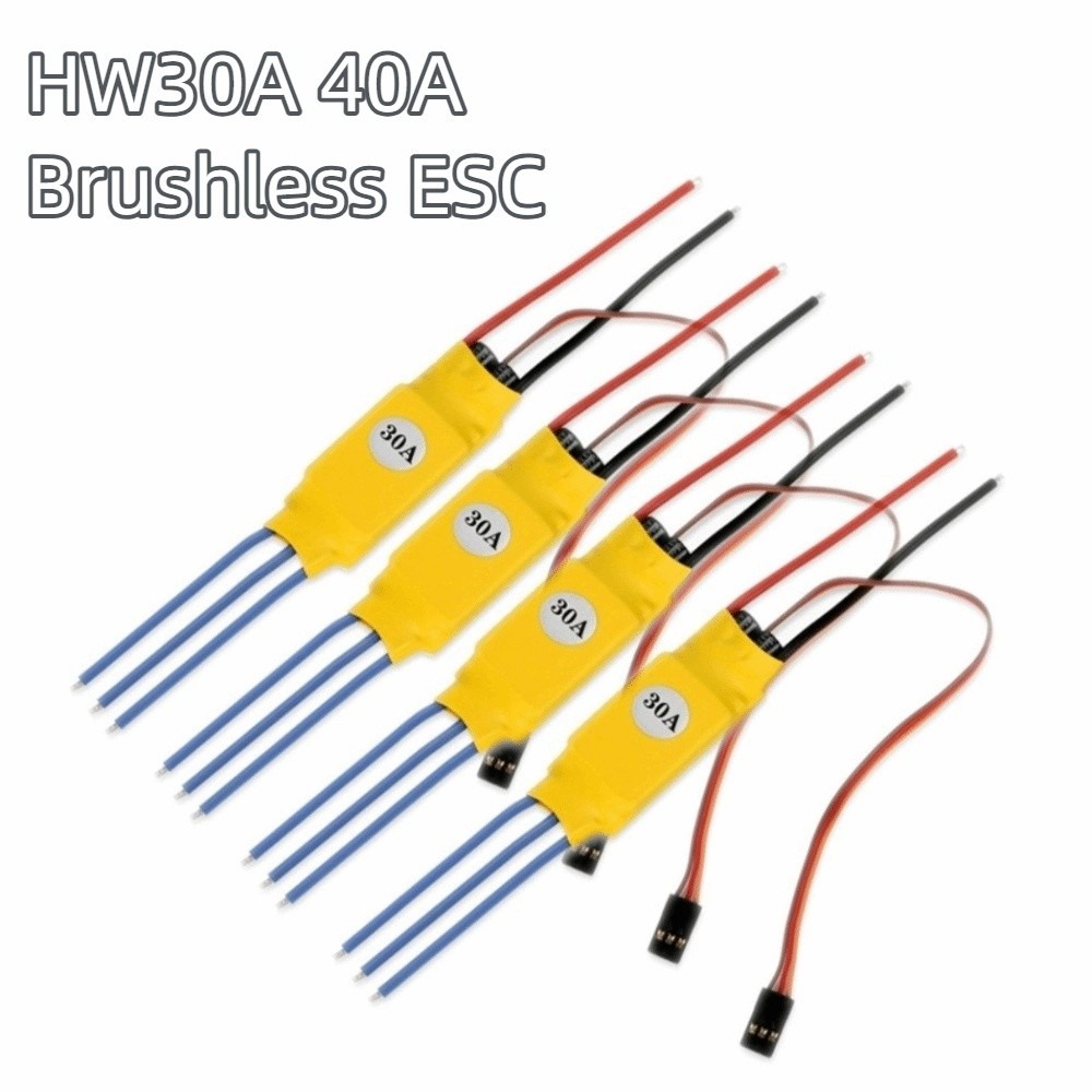 Rc Plane Hobby Zone - ESC brushless HW30A 40A avec connecteur