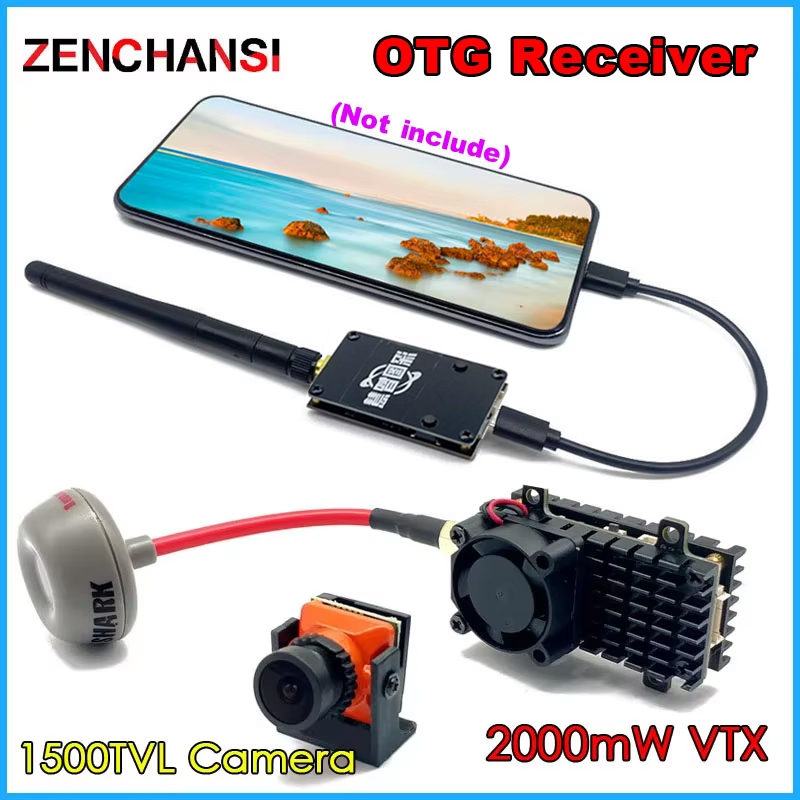 Rc Plane Hobby Zone - Transmetteur sans fil FPV 5.8G 2000MW