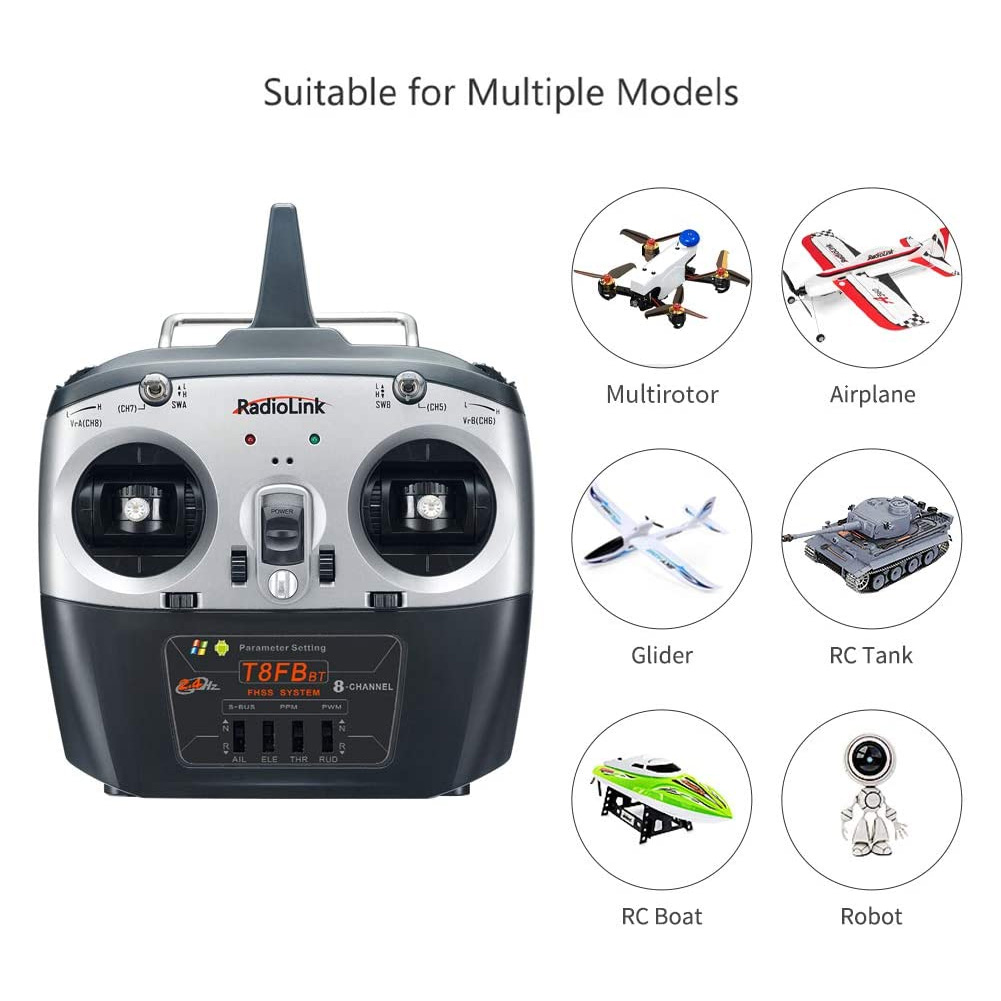 Radiolink T8FB V2 8CH Émetteur - Receiver Sbus 8Ch avis et prix