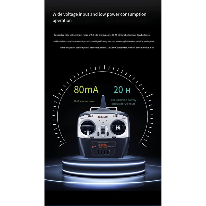 Radiolink T8FB 8CH 2.4Ghz Émet - Receiver Sbus 8Ch avis et prix