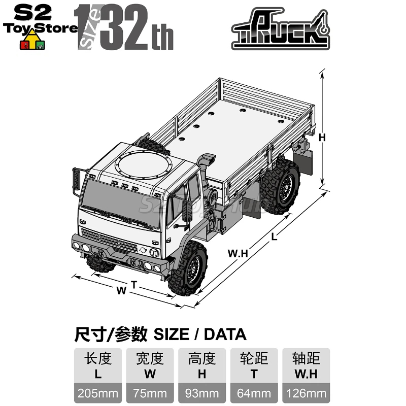Camion militaire RC Orlandoo H - Rc Hobby Grade Truck avis et prix