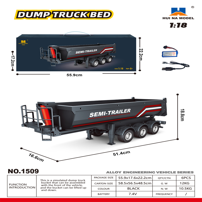 Nouveau camion RC Huina 1509 e - Rc Hobby Grade Truck avis et prix