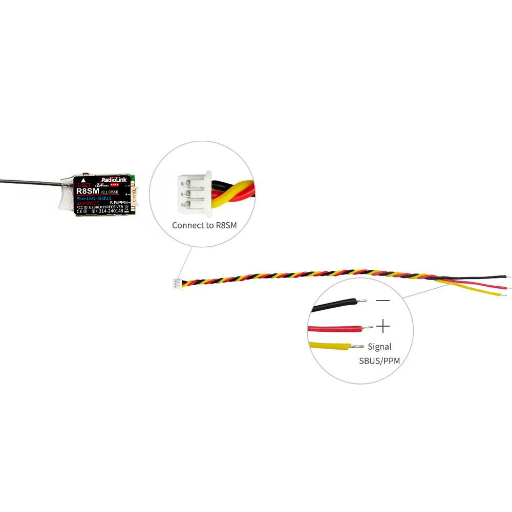 Récepteur RC super mini RadioL - Receiver Sbus 8Ch avis et prix